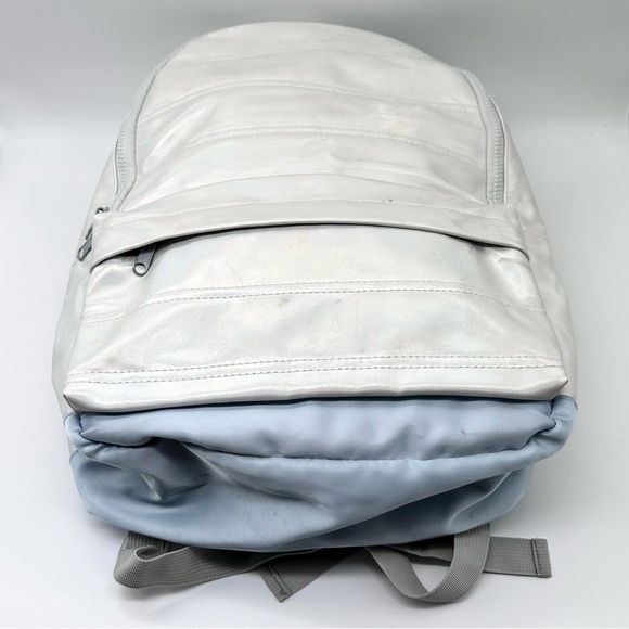 Women’s Blue with Holographic Large Backpack - Picture 1 of 10